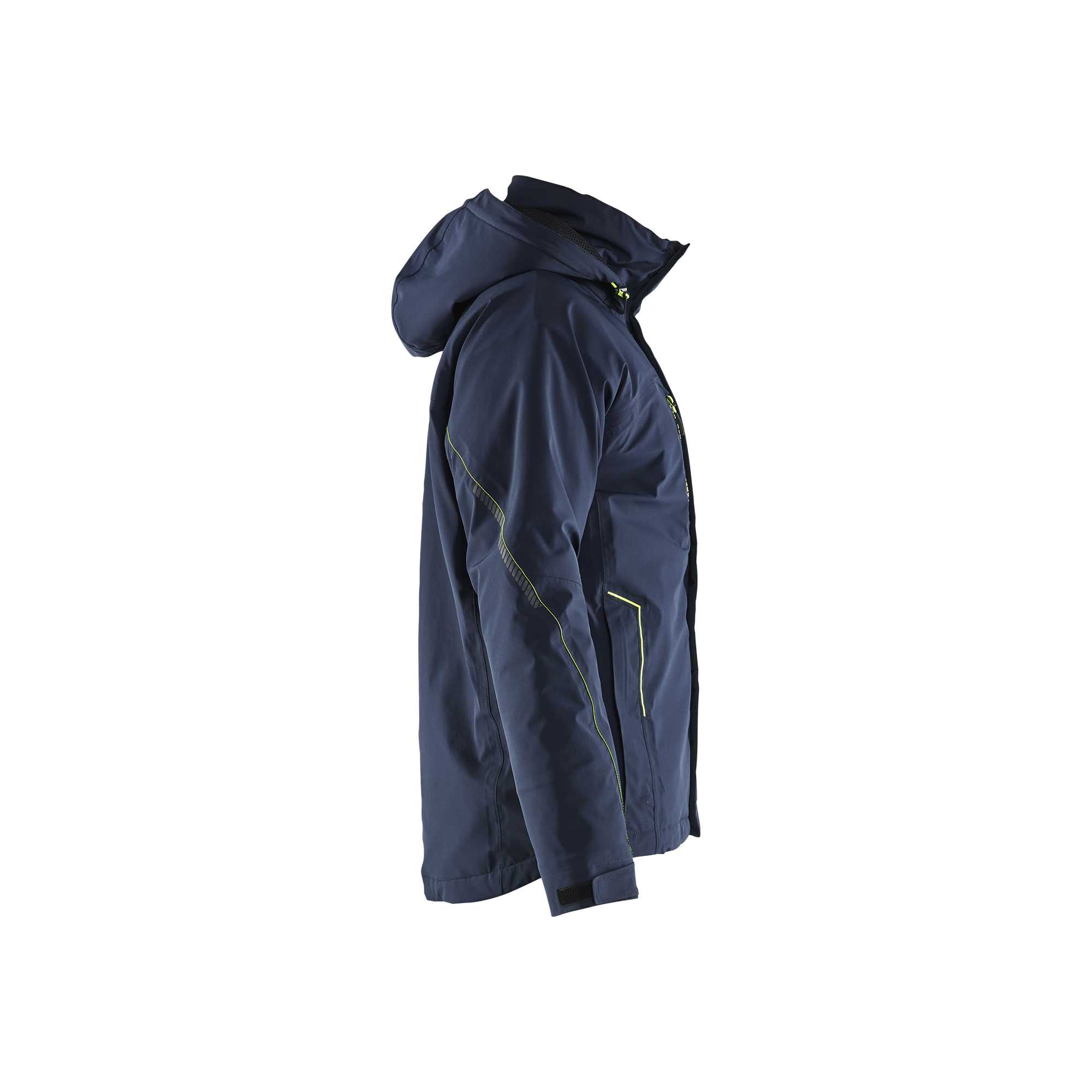 BLAKLADER 44841917 Lightweight lined Winter Jacket Stretch Hi Vis Reflective Work Jacket MEN - Waterproof